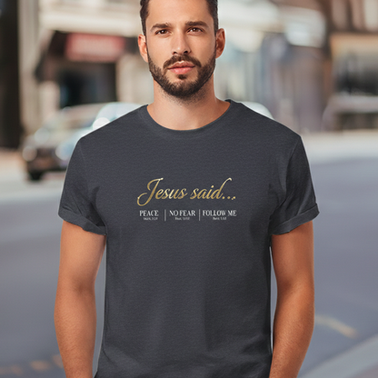 Jesus Said...  Premium Essential  Tee  | STANDARD ISSUE