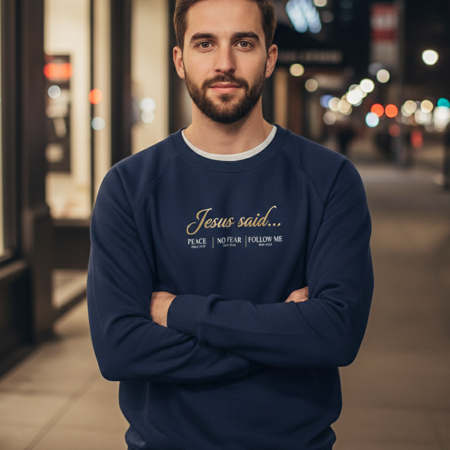 Jesus Said.... Crewneck Sweatshirt | STANDARD ISSUE