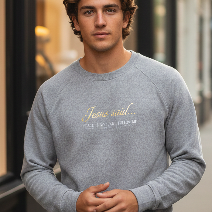 Jesus Said.... Crewneck Sweatshirt | STANDARD ISSUE