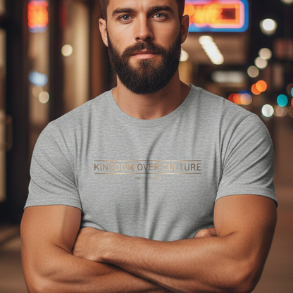 Kingdom Over Culture Premium Essential Tee - STANDARD ISSUE