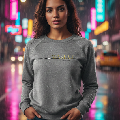 Wake Up Romans 12:2 Premium Heavyweight Crewneck - STANDARD ISSUE