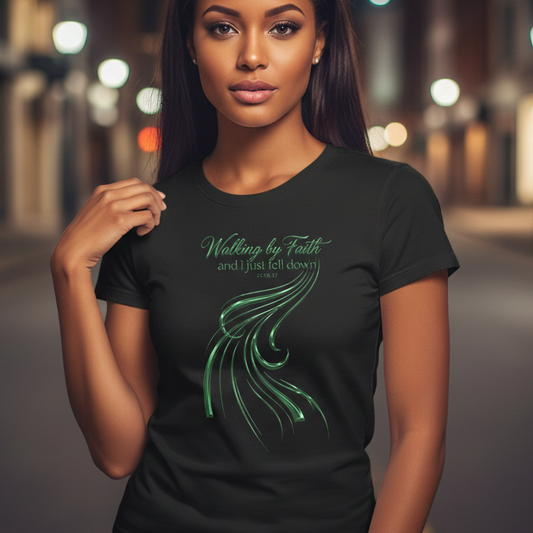 Walking By Faith Premium Essential Tee - STANDARD ISSUE