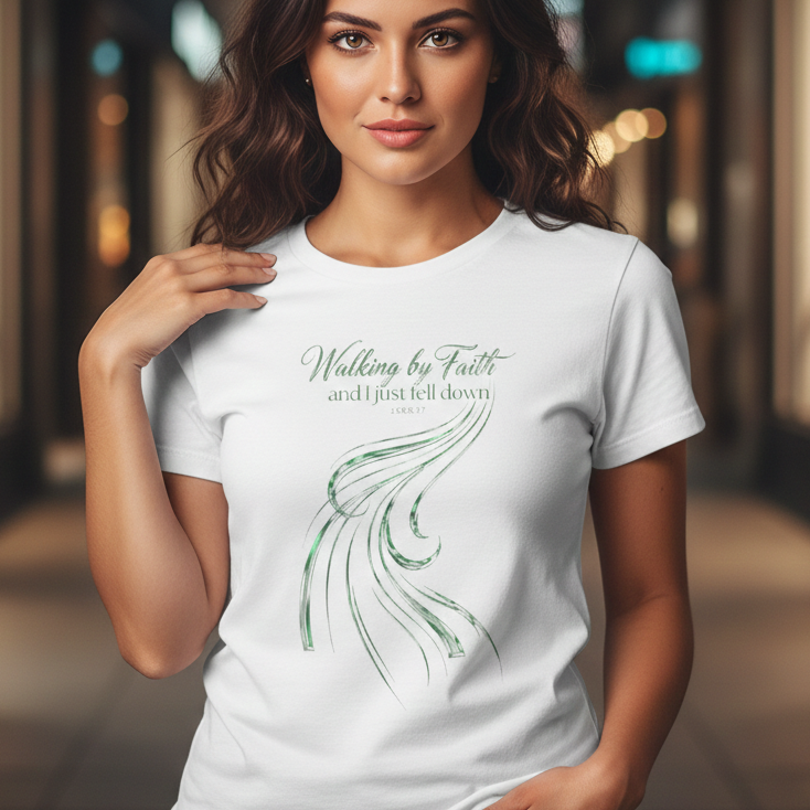 Walking By Faith Premium Essential Tee - STANDARD ISSUE