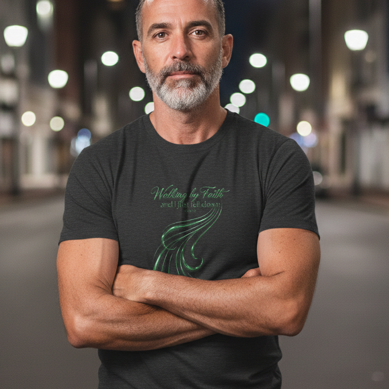 Walking By Faith Premium Essential Tee - STANDARD ISSUE