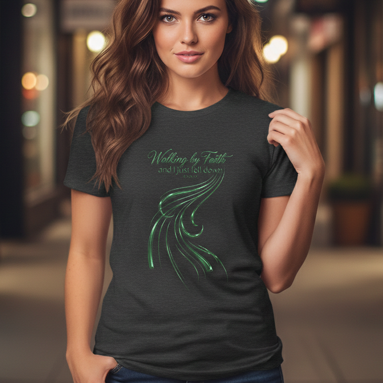 Walking By Faith Premium Essential Tee - STANDARD ISSUE
