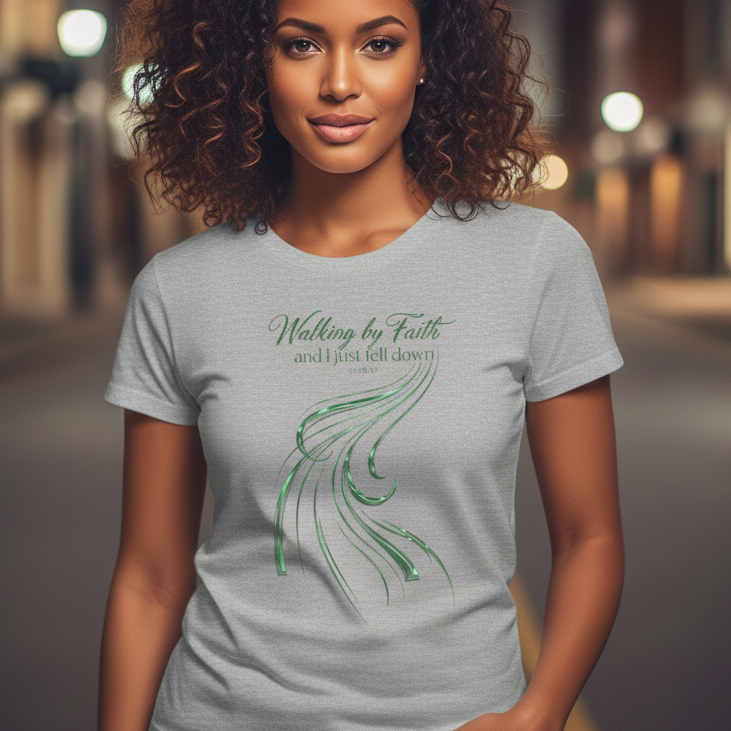 Walking By Faith Premium Essential Tee - STANDARD ISSUE