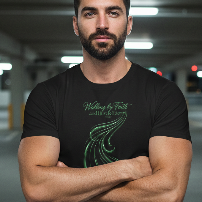 Walking By Faith Premium Essential Tee - STANDARD ISSUE