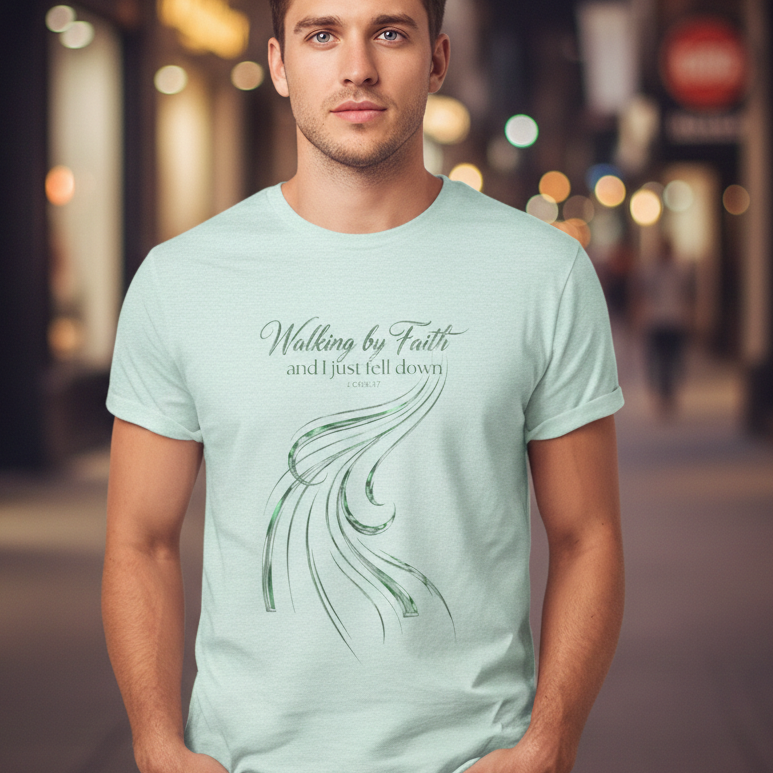 Walking By Faith Premium Essential Tee - STANDARD ISSUE