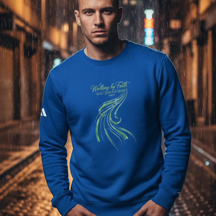 Walking By Faith Performance Crewneck | Adidas®