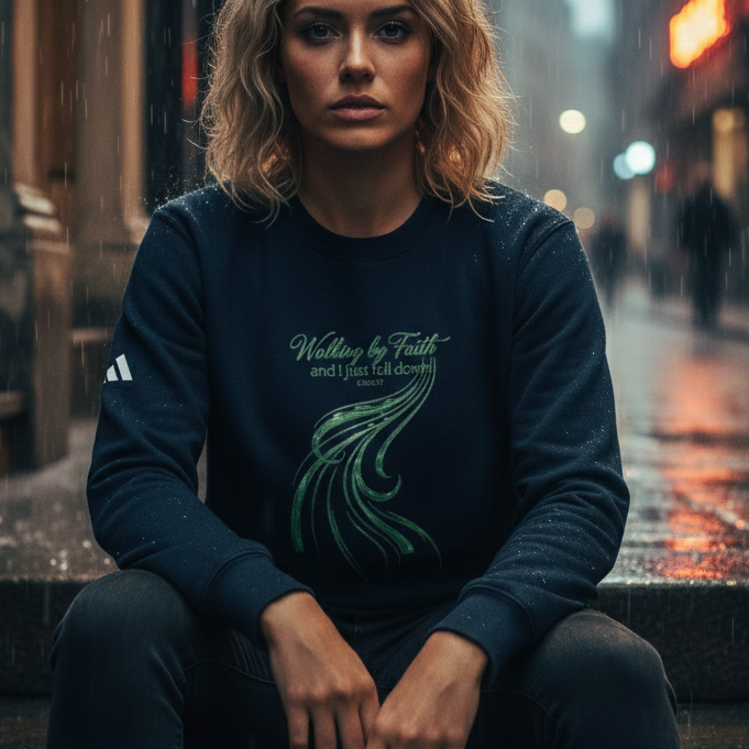 Walking By Faith Performance Crewneck | Adidas®