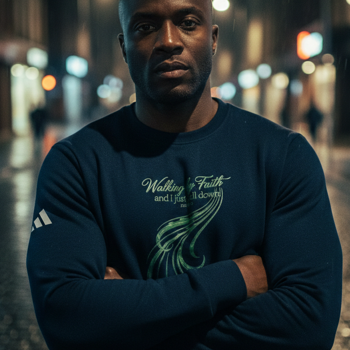 Walking By Faith Performance Crewneck | Adidas®