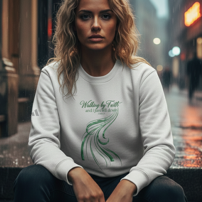 Walking By Faith Performance Crewneck | Adidas®