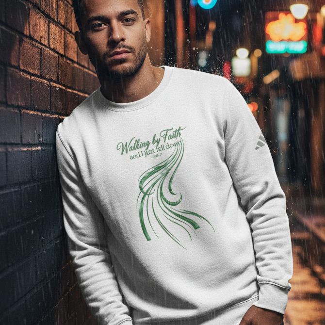 Walking By Faith Performance Crewneck | Adidas®