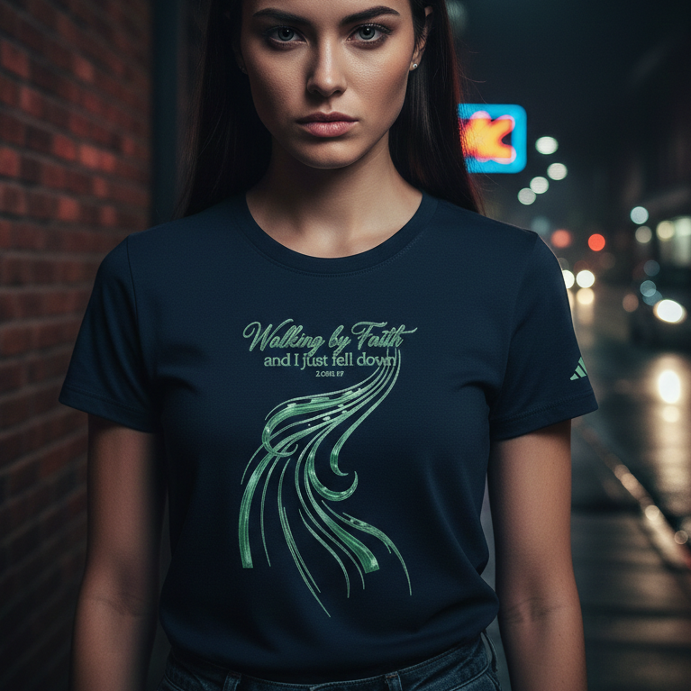 Walking By Faith Performance Tee | Adidas®