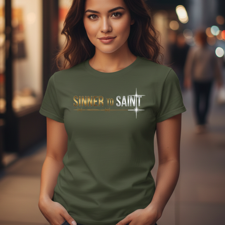 Sinner to Saint Premium Essential Tee - STANDARD ISSUE