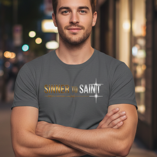 Sinner to Saint Premium Essential Tee - STANDARD ISSUE