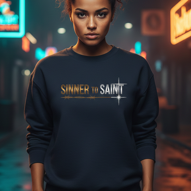 Sinner to Saint Premium Heavyweight Crewneck - STANDARD ISSUE