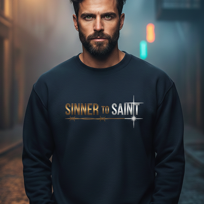 Sinner to Saint Premium Heavyweight Crewneck - STANDARD ISSUE