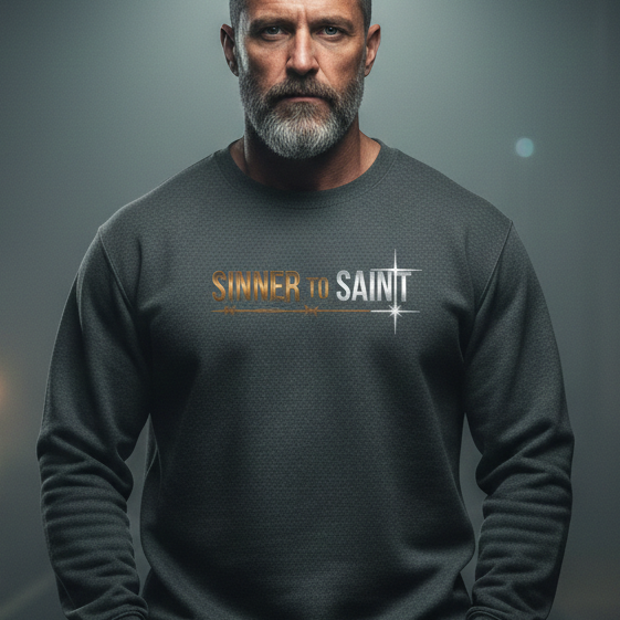 Sinner to Saint Premium Heavyweight Crewneck - STANDARD ISSUE