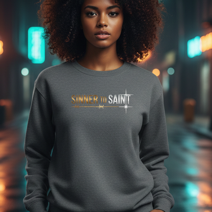 Sinner to Saint Premium Heavyweight Crewneck - STANDARD ISSUE