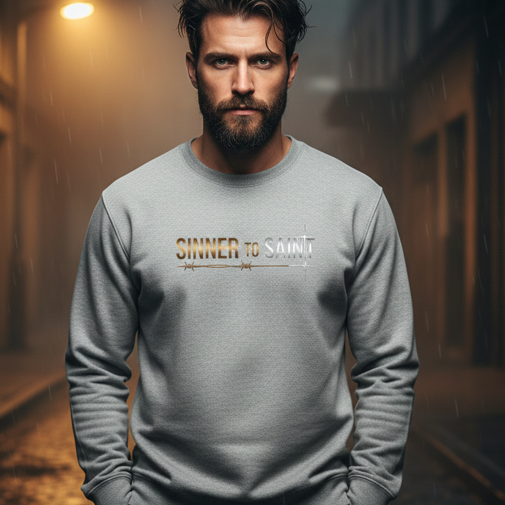 Sinner to Saint Premium Heavyweight Crewneck - STANDARD ISSUE