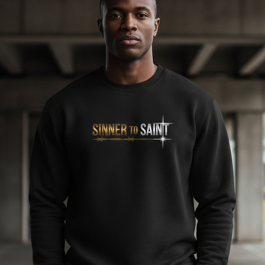 Sinner to Saint Premium Heavyweight Crewneck - STANDARD ISSUE
