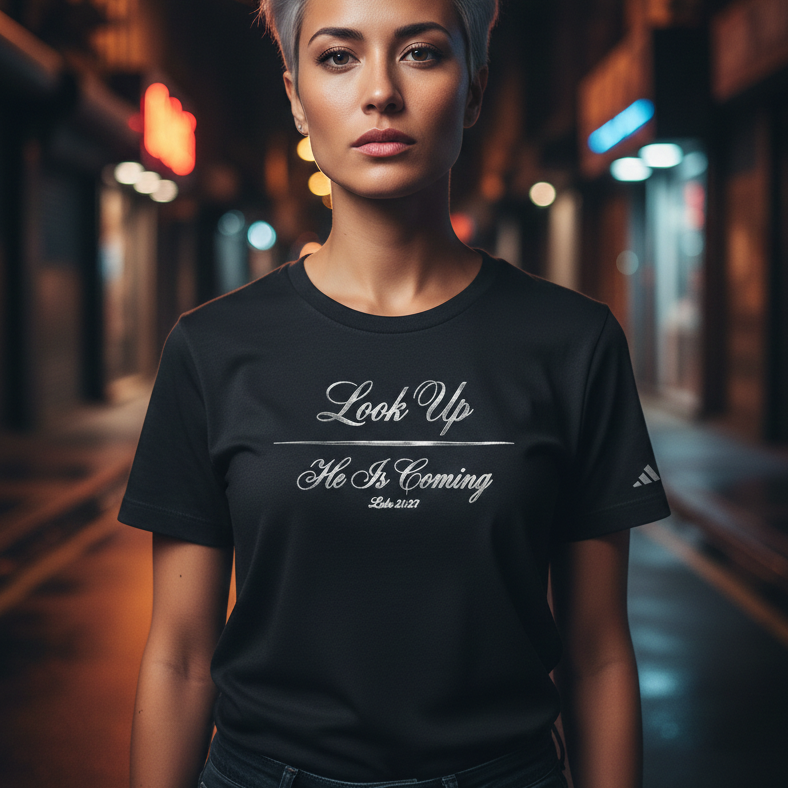 Look Up He Is Coming Performance Tee | Adidas®