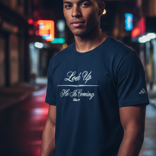 Look Up He Is Coming Performance Tee | Adidas®
