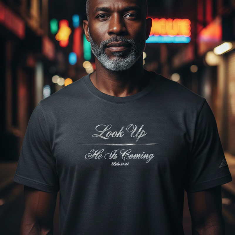 Look Up He Is Coming Performance Tee | Adidas®