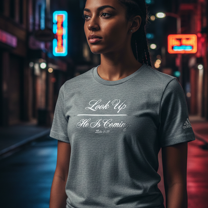 Look Up He Is Coming Performance Tee | Adidas®