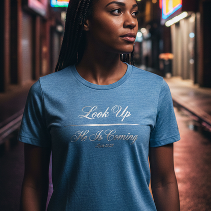 Look Up He Is Coming Performance Tee | Adidas®
