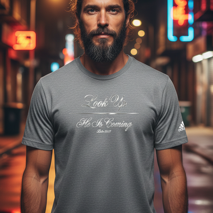 Look Up He Is Coming Performance Tee | Adidas®
