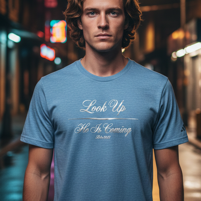 Look Up He Is Coming Performance Tee | Adidas®