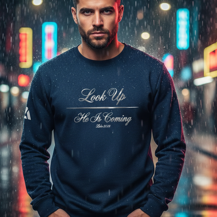Look Up He Is Coming Performance Crewneck | Adidas®