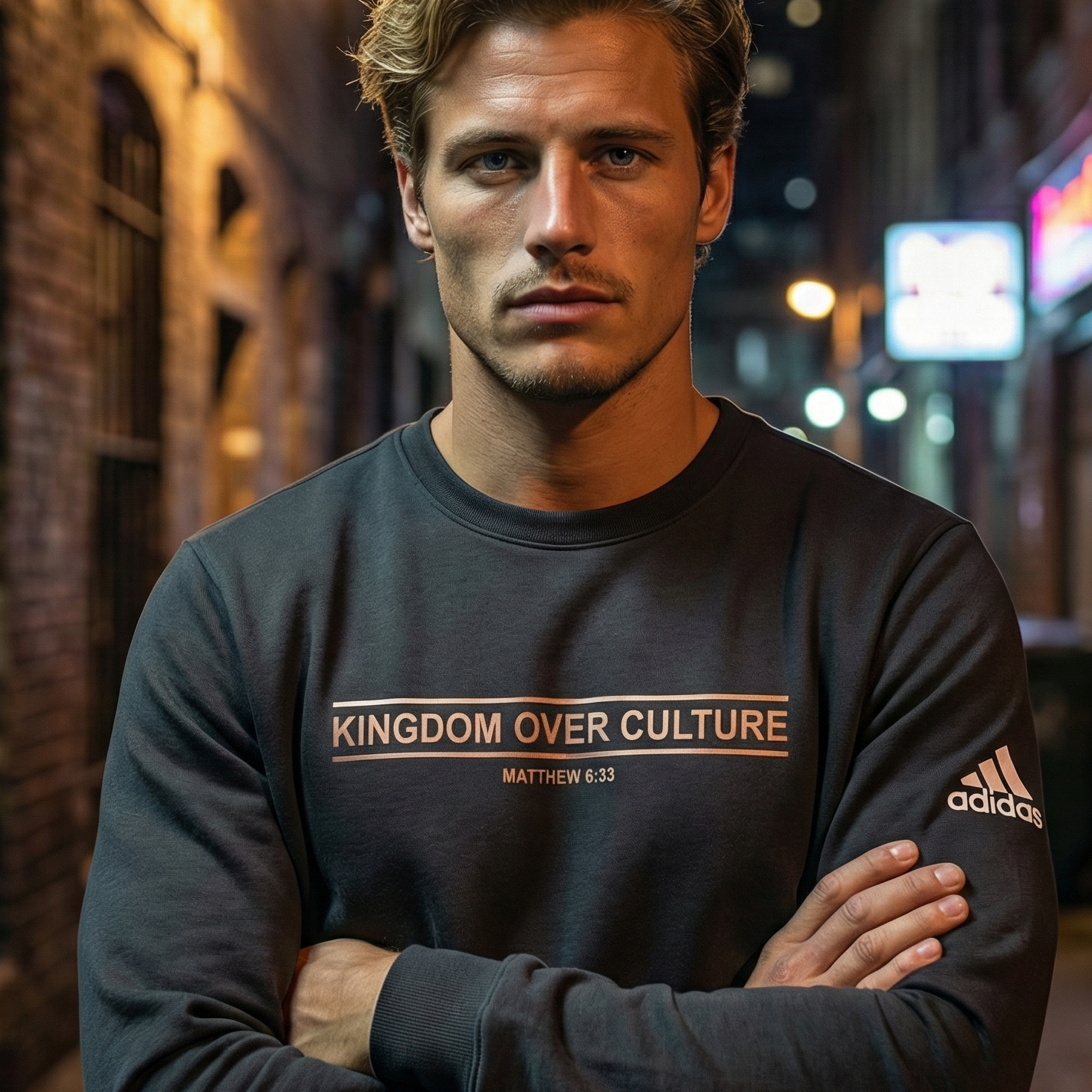 Kingdom Over Culture Performance Crewneck | Adidas®