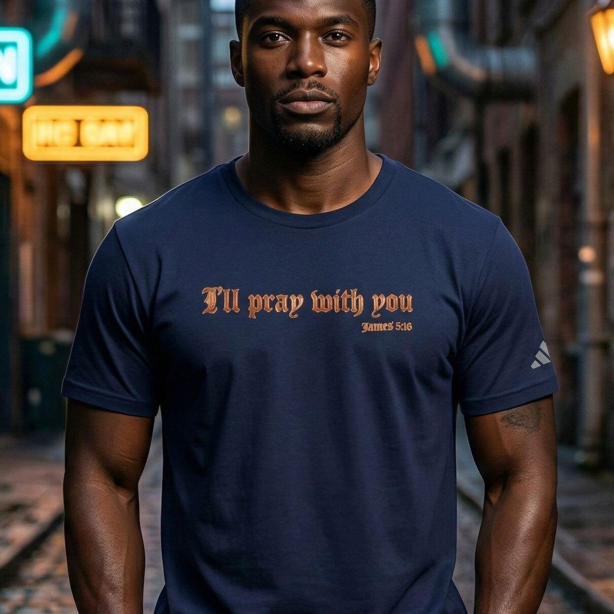 I'll Pray With You Performance Tee | Adidas®