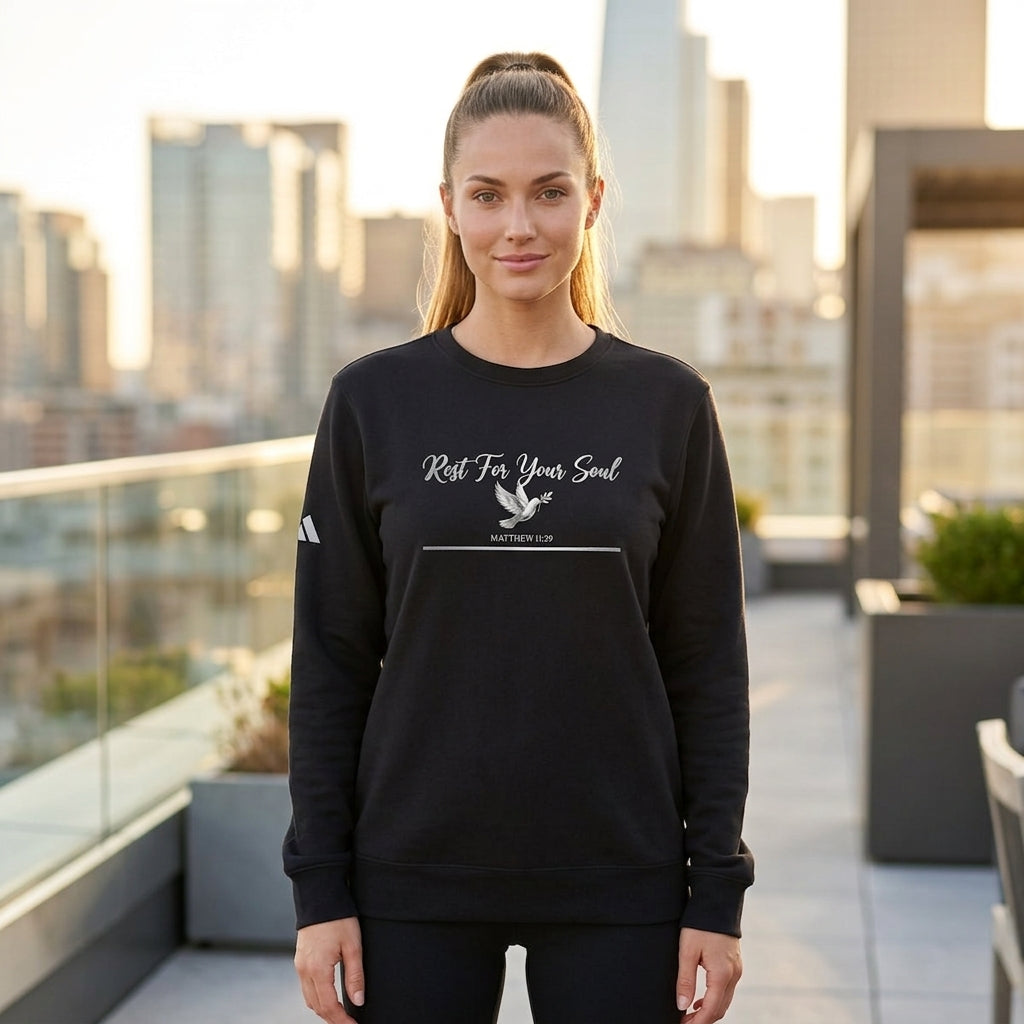 Rest For Your Soul Premium Performance Crewneck | Adidas®