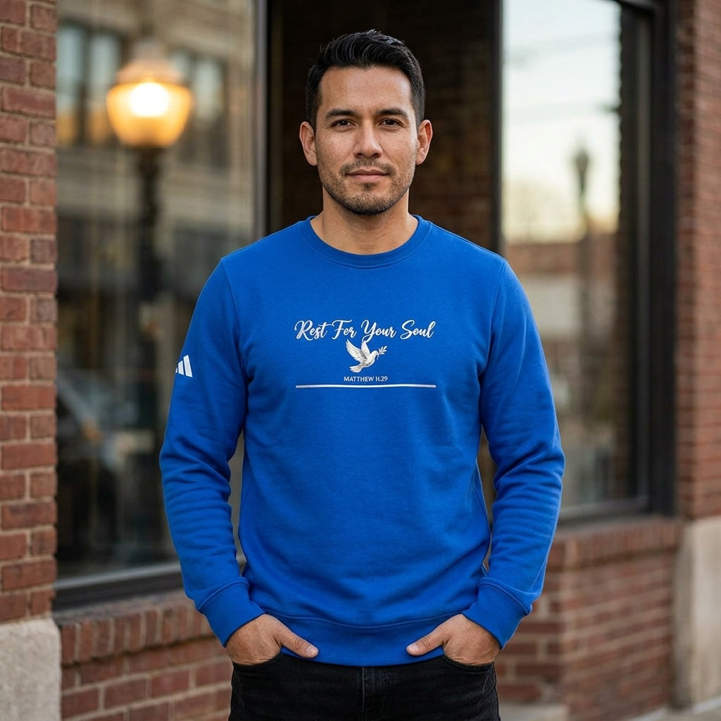 Rest For Your Soul Premium Performance Crewneck | Adidas®