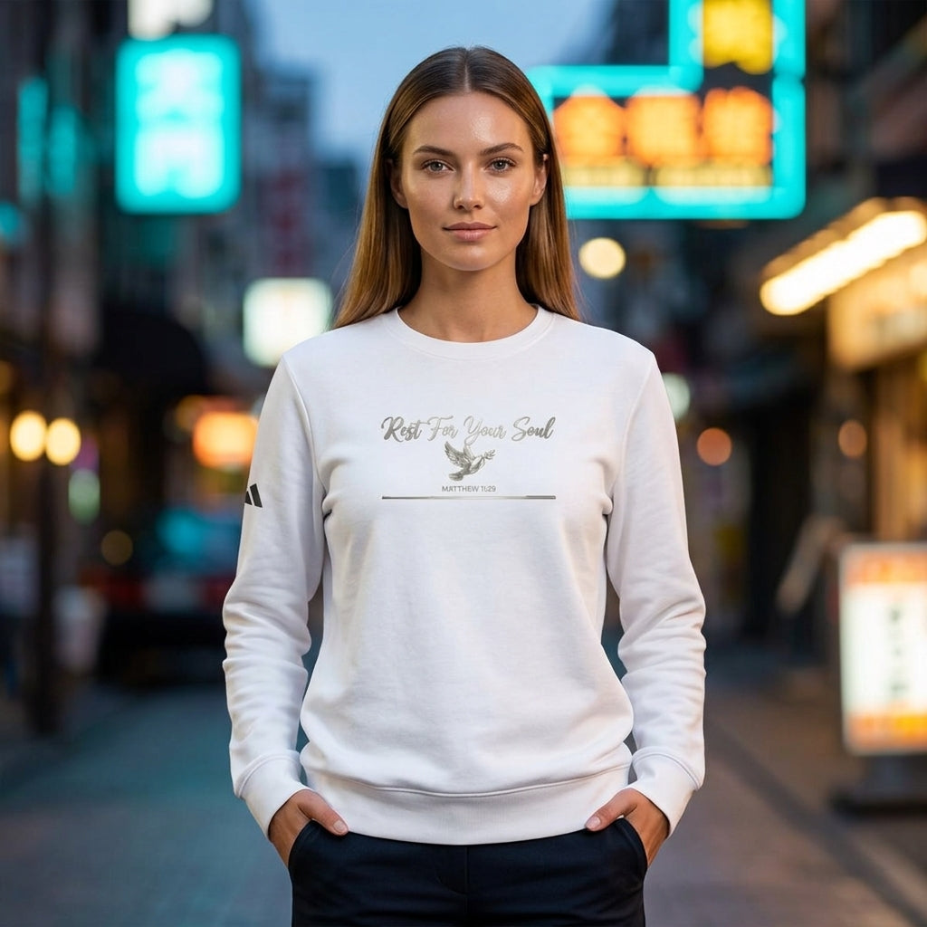 Rest For Your Soul Premium Performance Crewneck | Adidas®