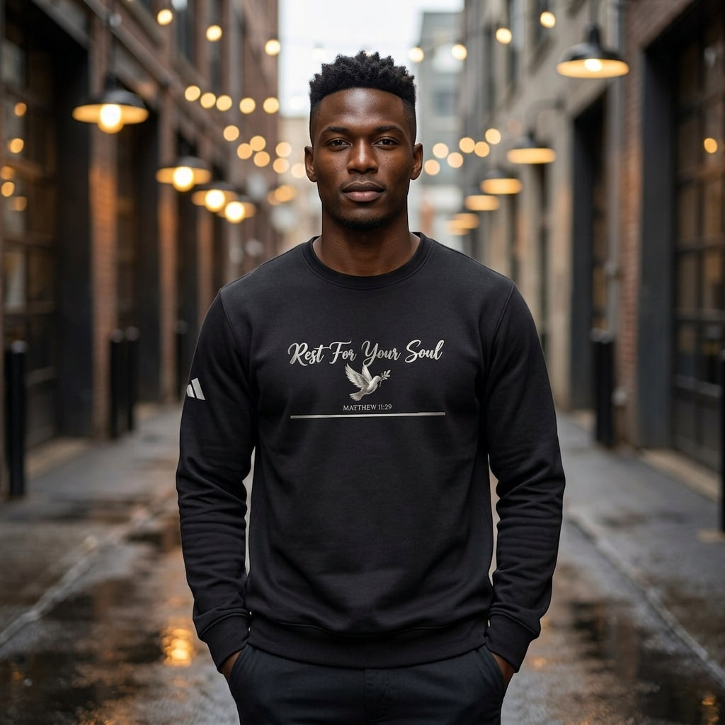 Rest For Your Soul Premium Performance Crewneck | Adidas®