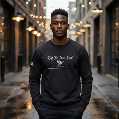 Rest For Your Soul Premium Performance Crewneck | Adidas®