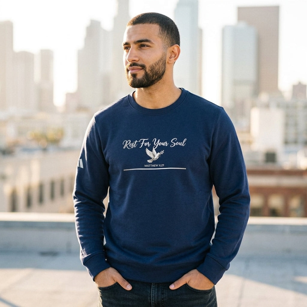 Rest For Your Soul Premium Performance Crewneck | Adidas®