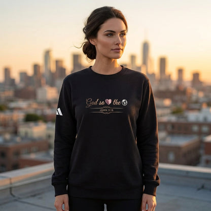 God So Loved The World Premium Performance Crewneck | Adidas®