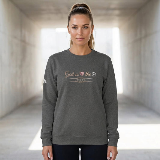 God So Loved The World Premium Performance Crewneck | Adidas®