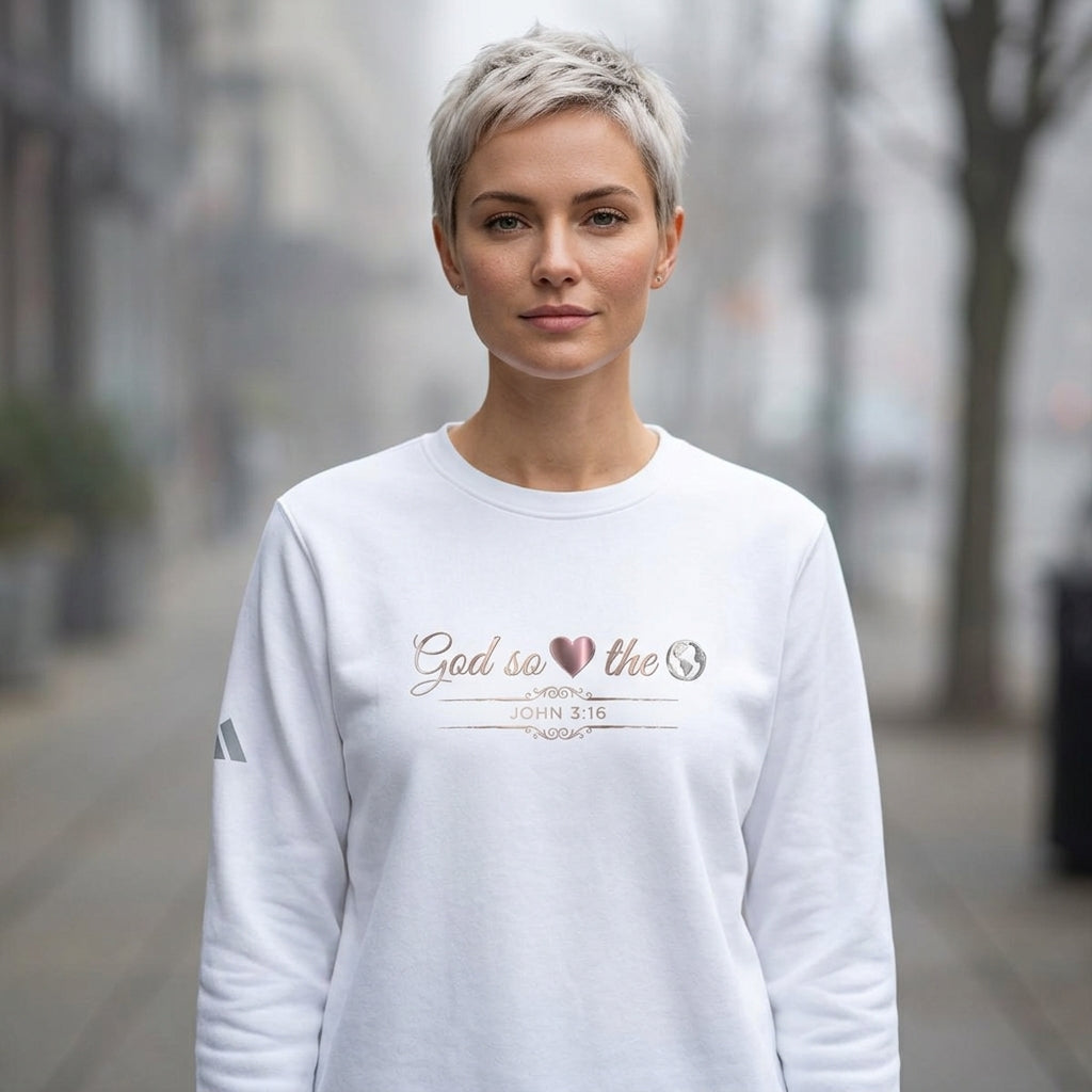 God So Loved The World Premium Performance Crewneck | Adidas®