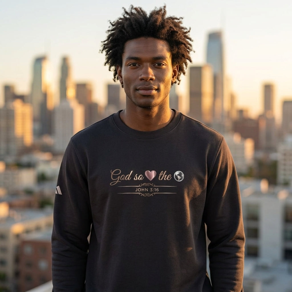 God So Loved The World Premium Performance Crewneck | Adidas®