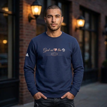 God So Loved The World Premium Performance Crewneck | Adidas®