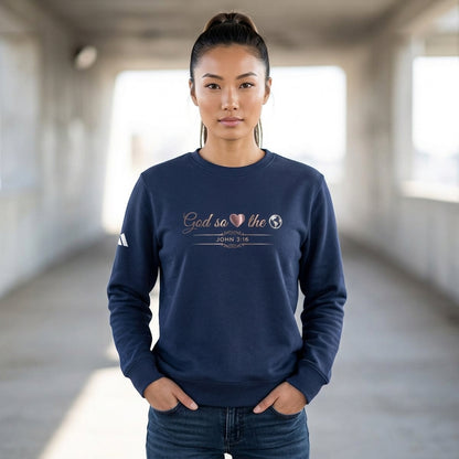 God So Loved The World Premium Performance Crewneck | Adidas®