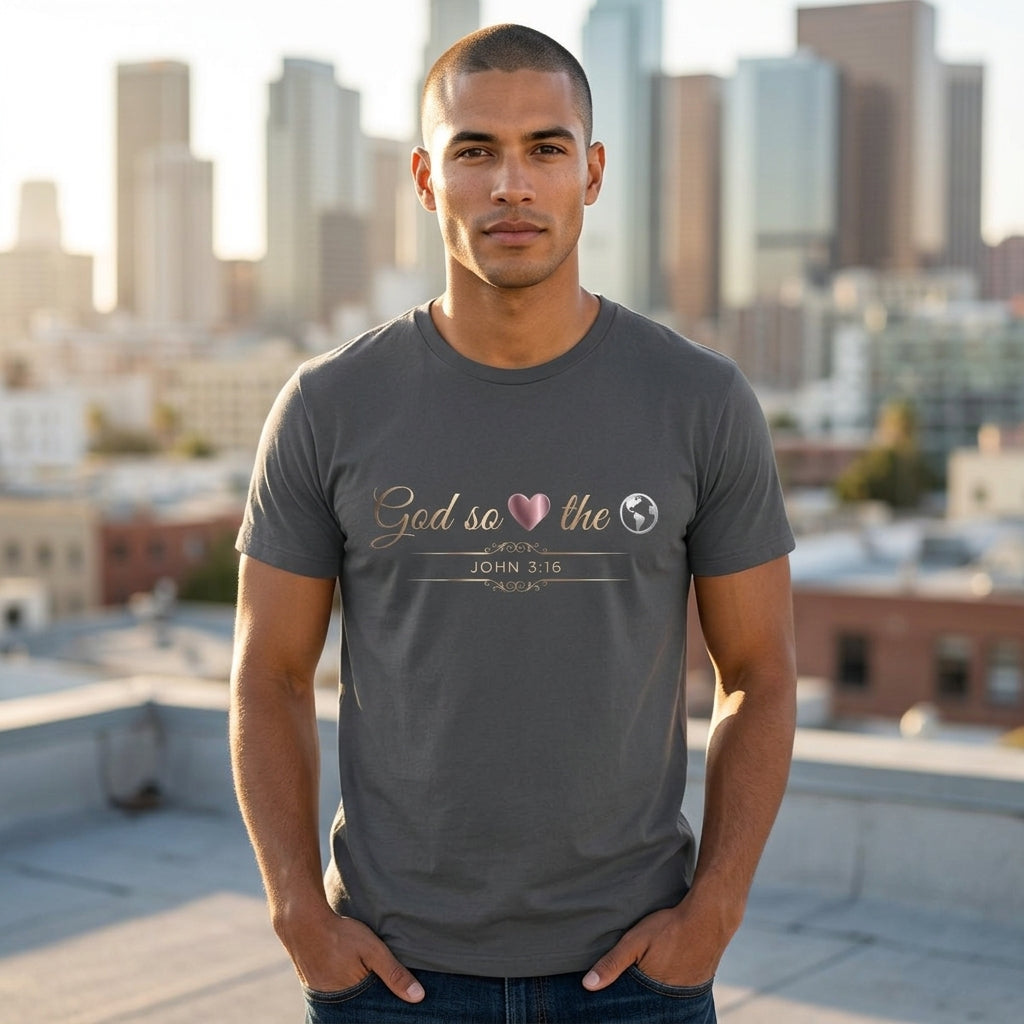 God So Loved The World Premium Essential Tee - STANDARD ISSUE