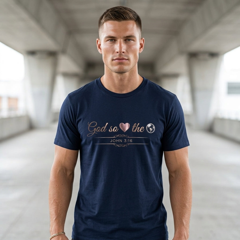 God So Loved The World Premium Essential Tee - STANDARD ISSUE